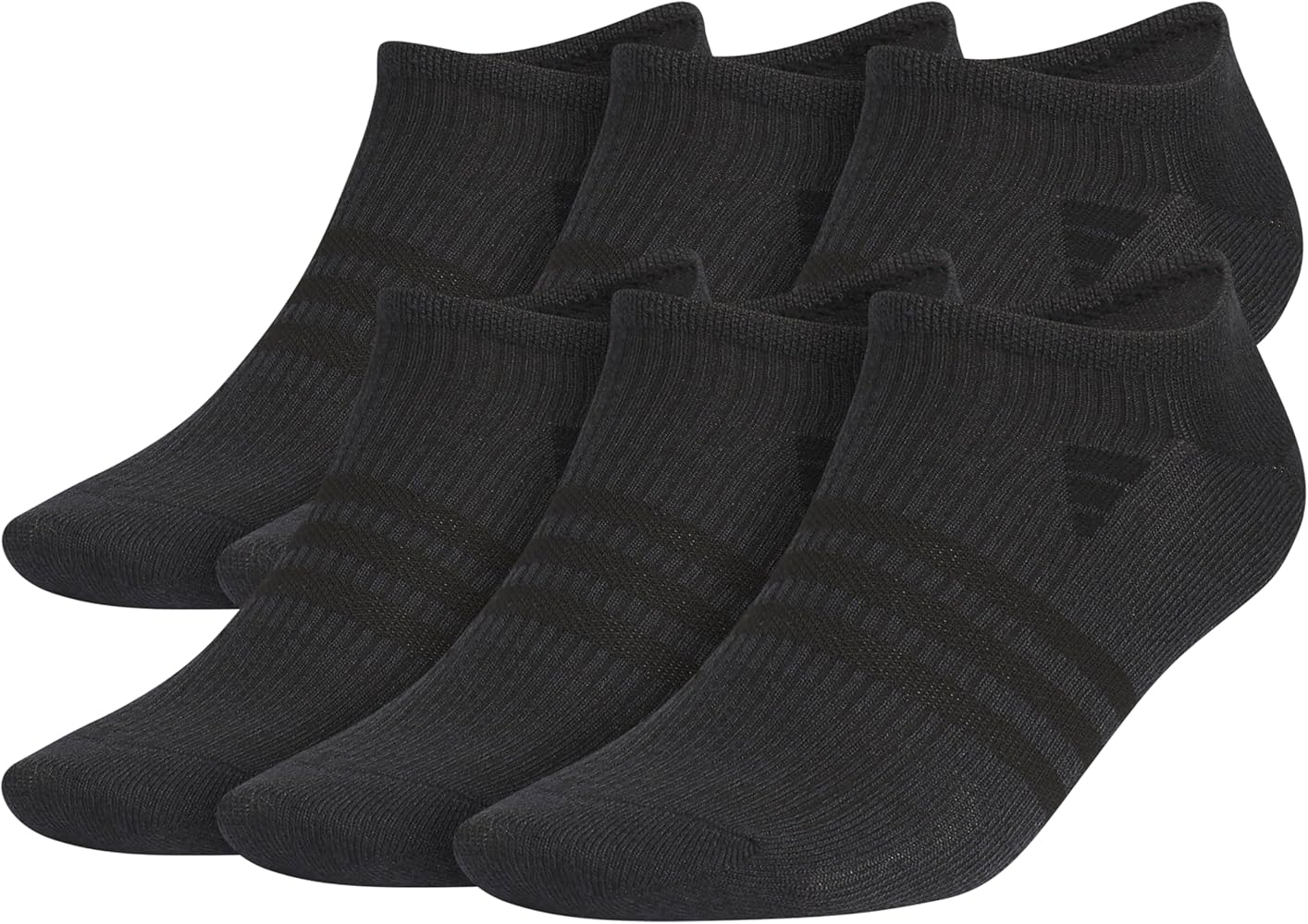 Adidas Mens 6 Pair No Show Socks