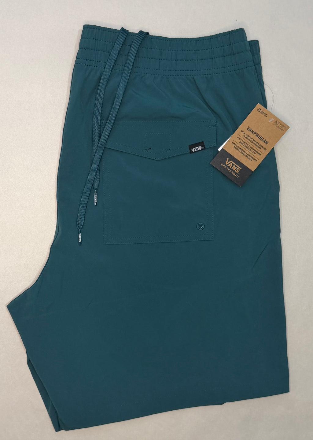 Pantaloneta Vans Turquesa