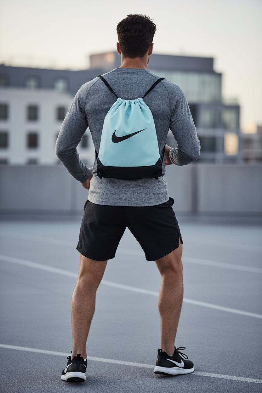 Nike Brasilia Gym Sack - Training Sports Athletic Travel Bag