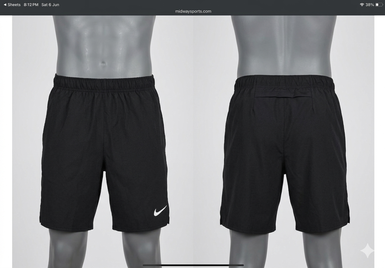 Nike Men's Team Challenger 7"" Short Unlined