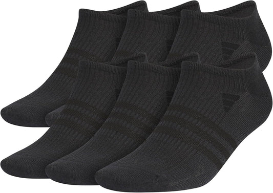 Adidas Mens 6 Pair No Show Socks