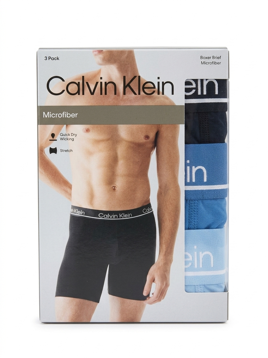 Calvin Klein 3 Pack Boxer Brief | Microfiber