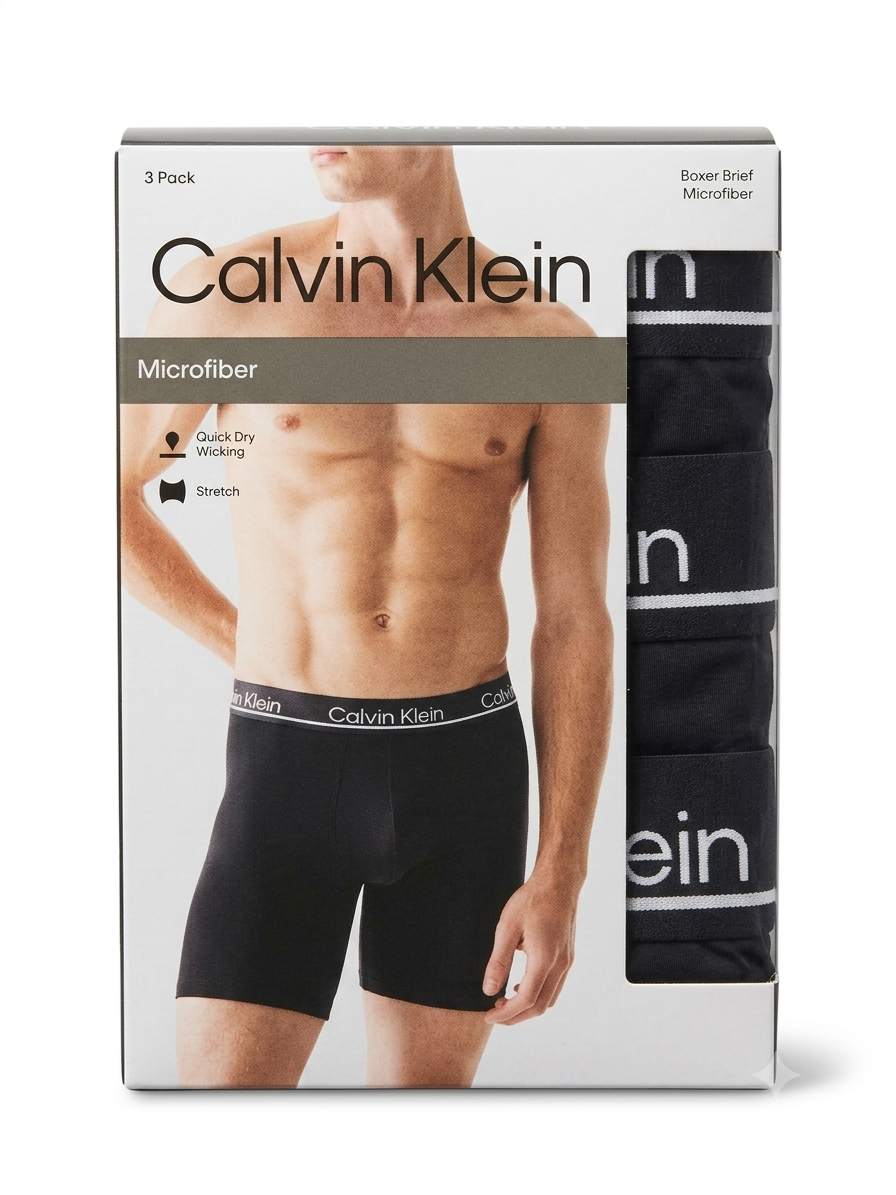 Calvin Klein 3 Pack Boxer Brief | Microfiber